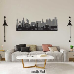 Lebanon skyline - Two layers