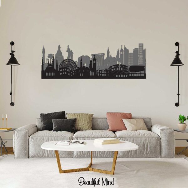 Lebanon skyline - Two layers