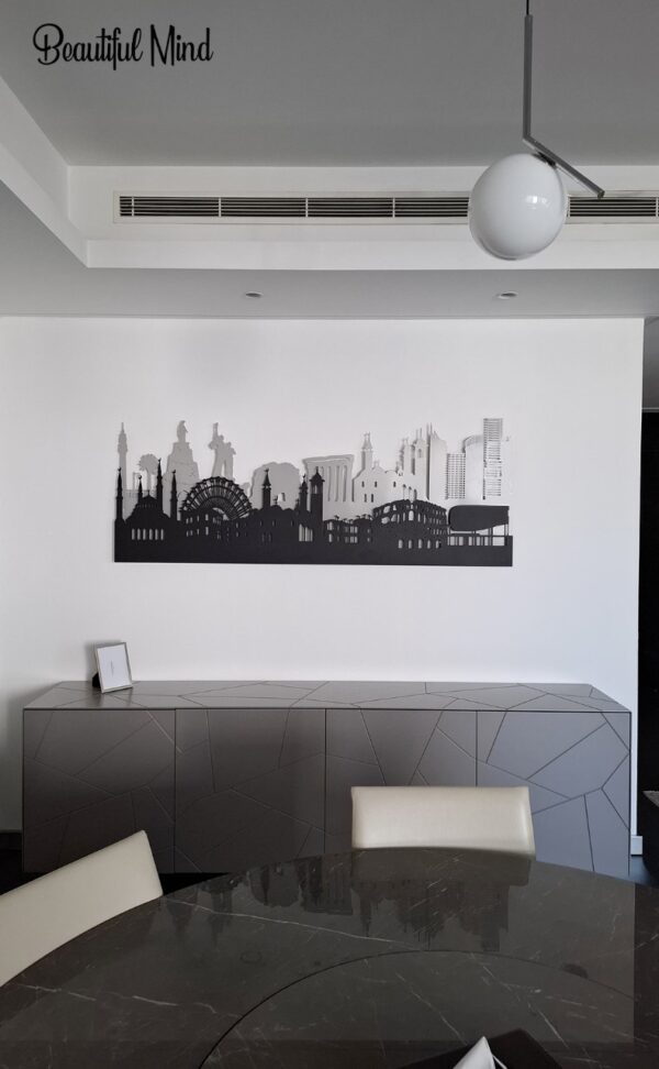 Lebanon skyline - Two layers