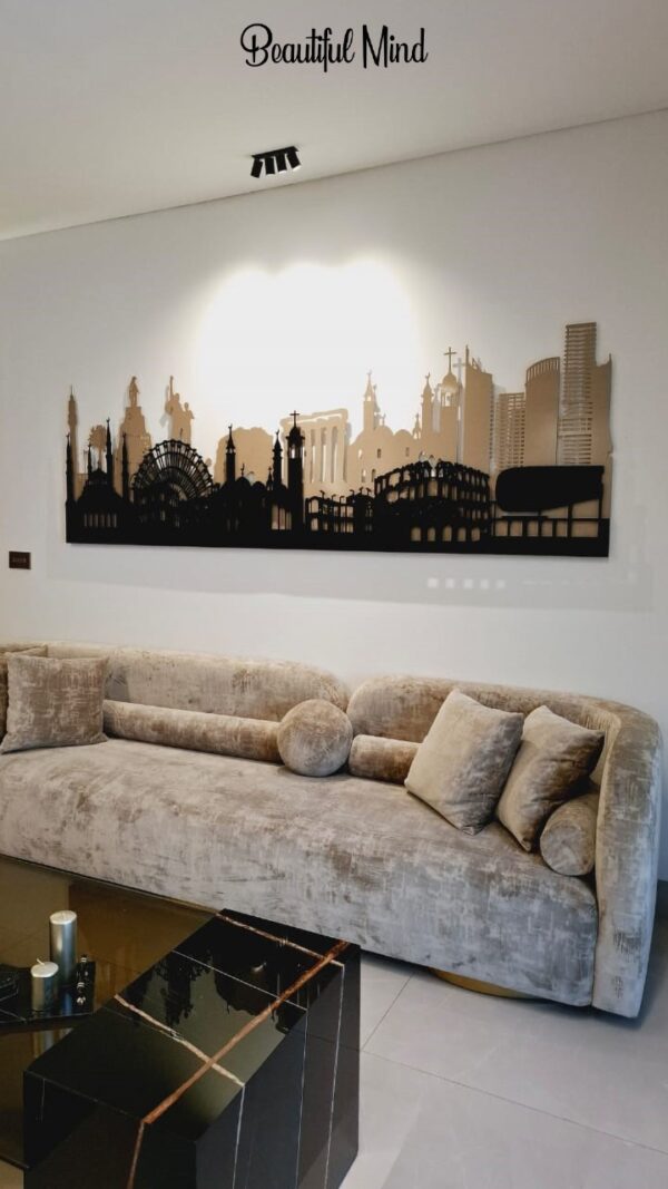 Lebanon skyline - Two layers