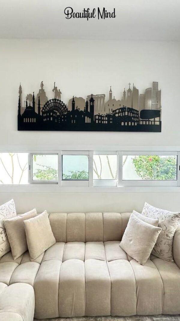 Lebanon skyline - Two layers